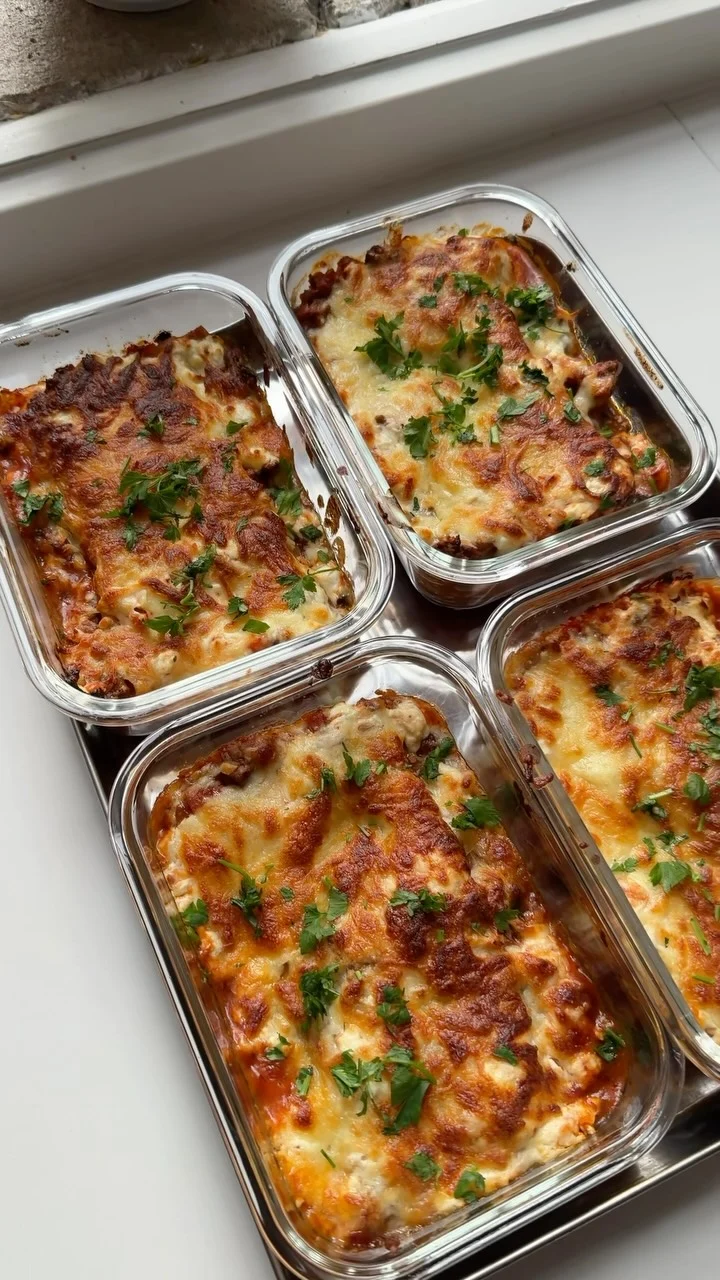 Cottage cheese lasagne
